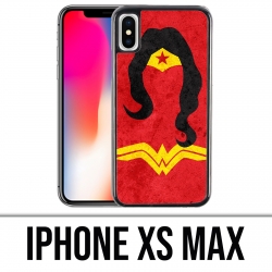 Coque iPhone XS MAX - Wonder Woman Art
