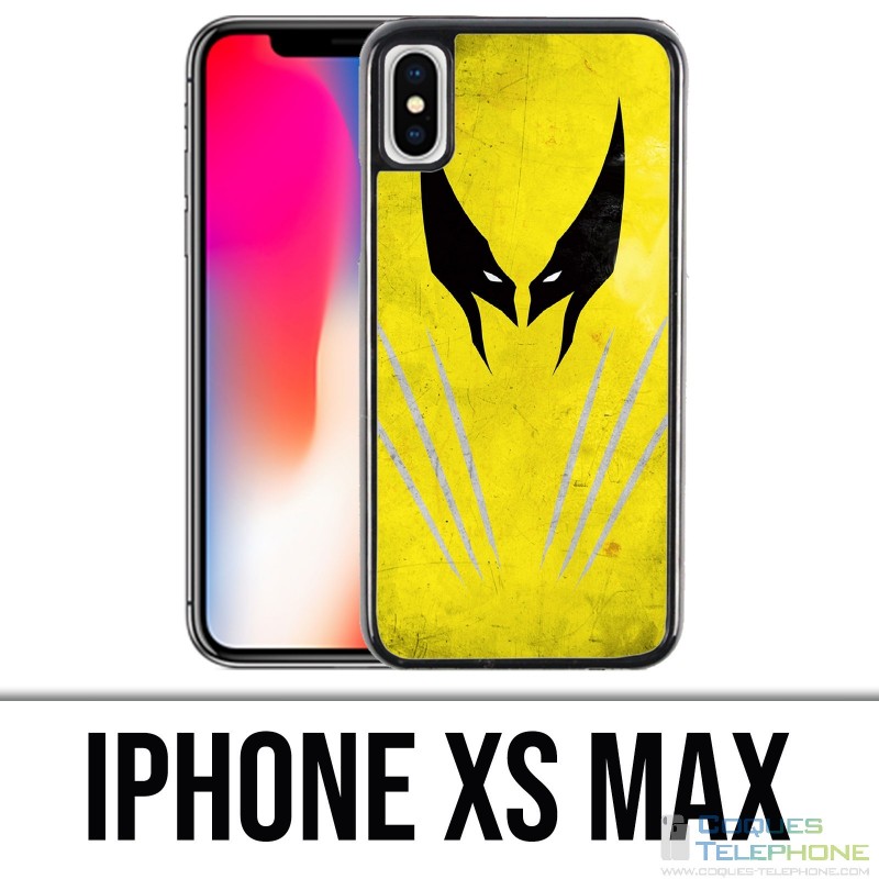 XS Max - Custodia per iPhone Xmen Wolverine Art Design
