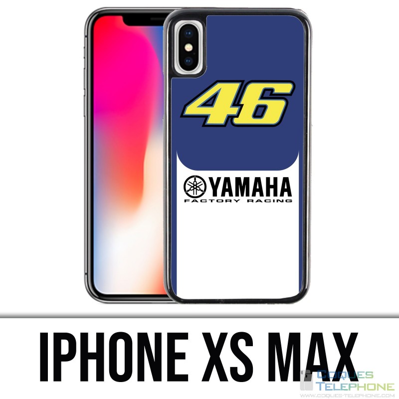 Coque iPhone XS MAX - Yamaha Racing 46 Rossi Motogp