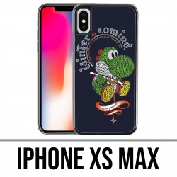 Custodia per iPhone XS Max - Yoshi Winter Is Coming