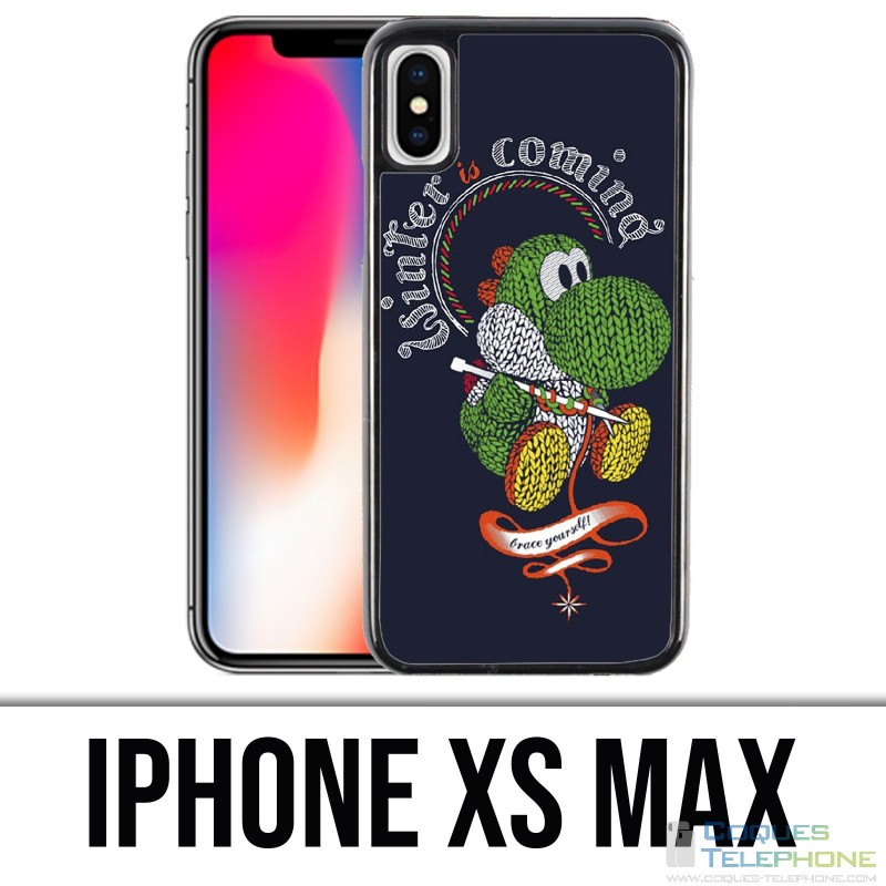 Coque iPhone XS MAX - Yoshi Winter Is Coming