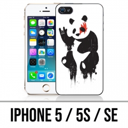 Coque iPhone 5 / 5S / SE - Panda Rock