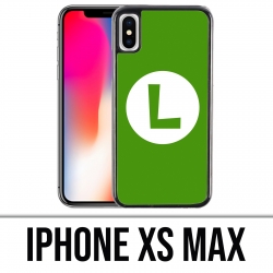 Coque iPhone XS MAX - Mario Logo Luigi
