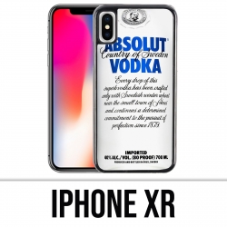 Coque iPhone XR - Absolut Vodka