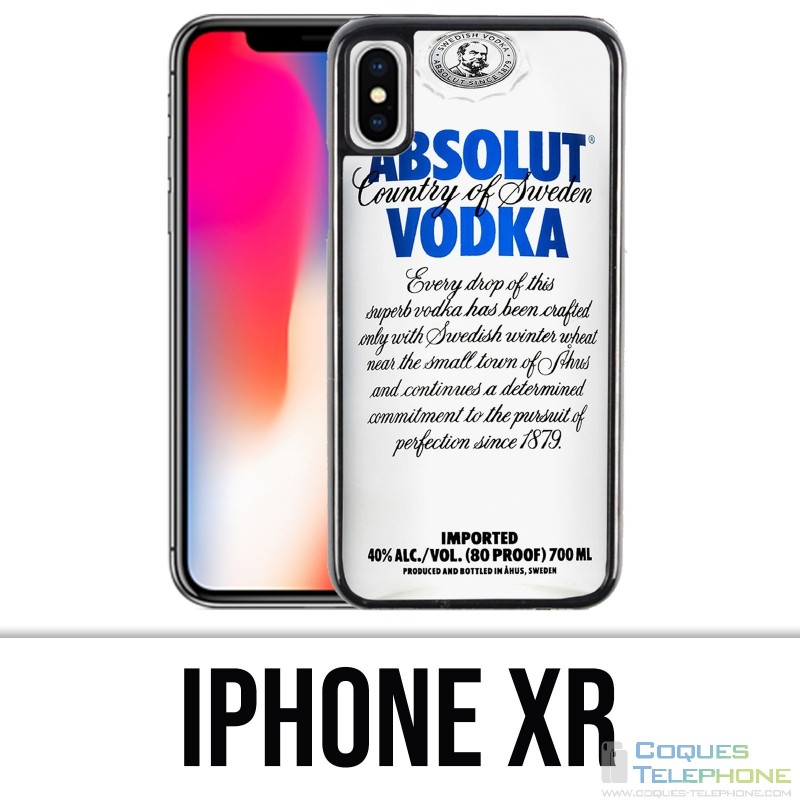 Custodia per iPhone XR - Absolut Vodka