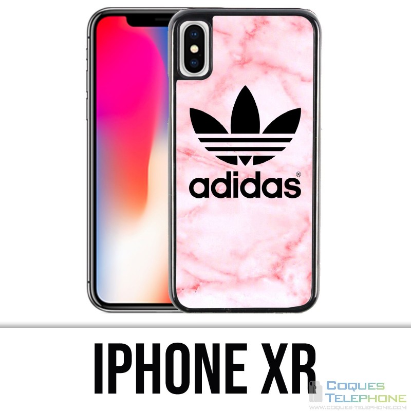 XR iPhone Hülle - Adidas Marble Pink