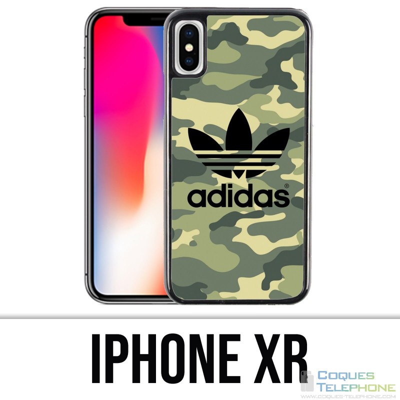 Característica triple Digno Funda iPhone XR - Adidas Military