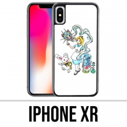 Coque iPhone XR - Alice Au Pays Des Merveilles Pokémon