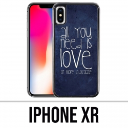 XR iPhone Fall - alles, was Sie benötigen, ist Schokolade