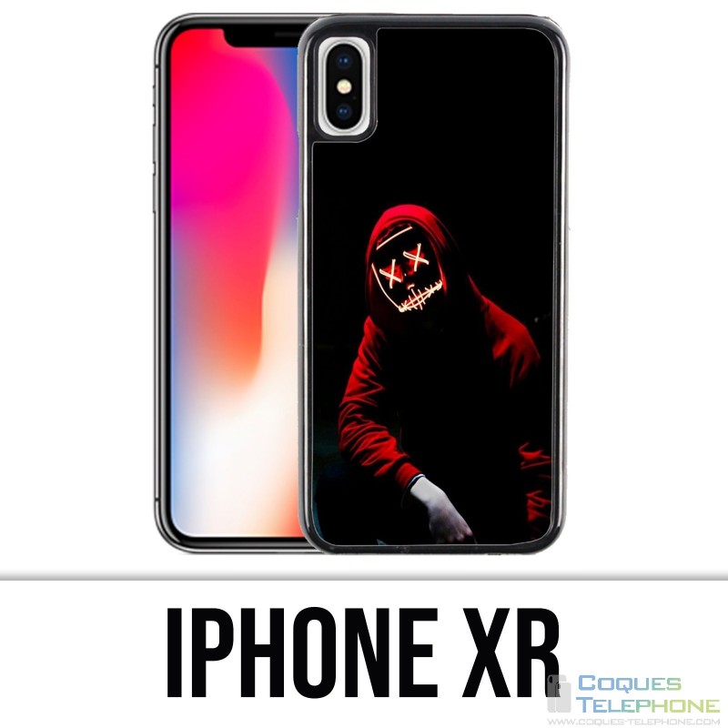 Custodia per iPhone XR - American Nightmare Mask