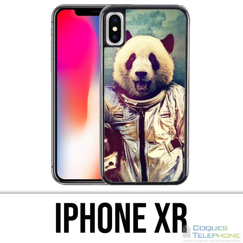 Coque iPhone XR - Animal Astronaute Panda