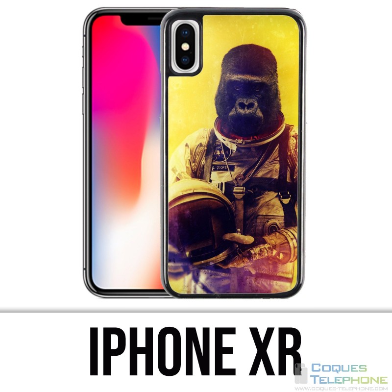 Coque iPhone XR - Animal Astronaute Singe