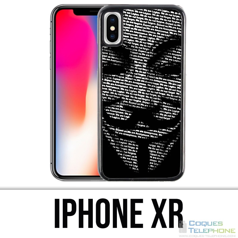 Custodia per iPhone XR - 3D anonimo