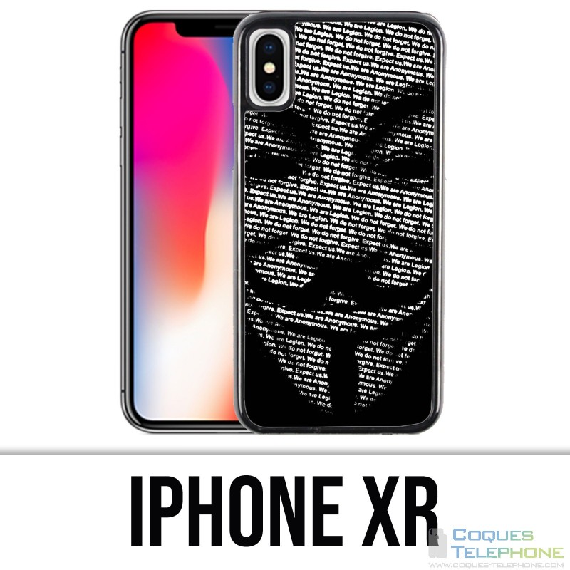 Funda iPhone XR - 3D anónimo