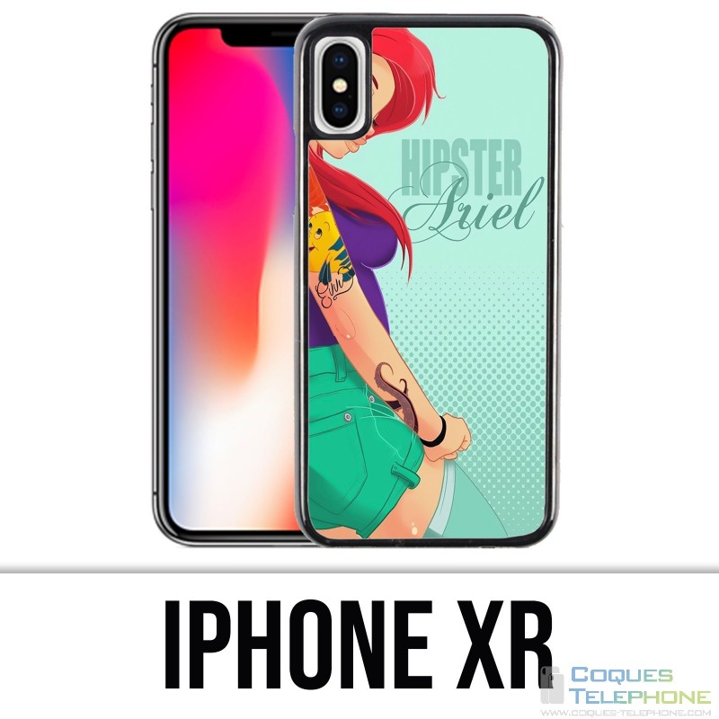 Coque iPhone XR - Ariel Sirène Hipster