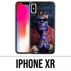 Coque iPhone XR - Avengers Thanos King
