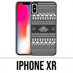 XR iPhone Case - Gray Azteque