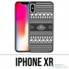 Custodia per iPhone XR - Azteque grigio