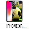 Coque iPhone XR - Ballon Football Pied