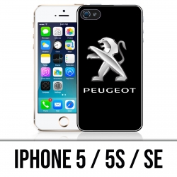 Custodia per iPhone 5 / 5S / SE - Logo Peugeot