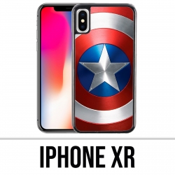 Coque iPhone XR - Bouclier Captain America Avengers