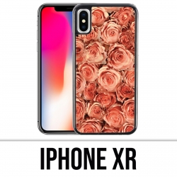Coque iPhone XR - Bouquet Roses