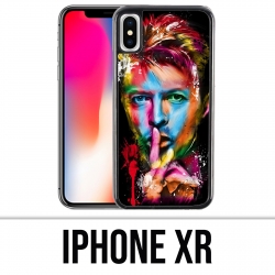 Coque iPhone XR - Bowie Multicolore
