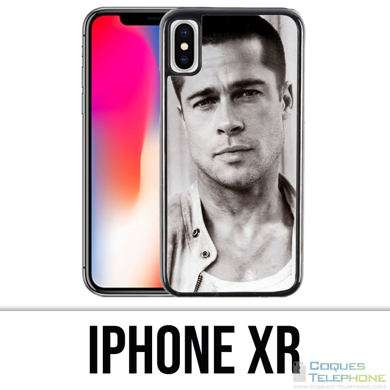 Coque iPhone XR - Brad Pitt