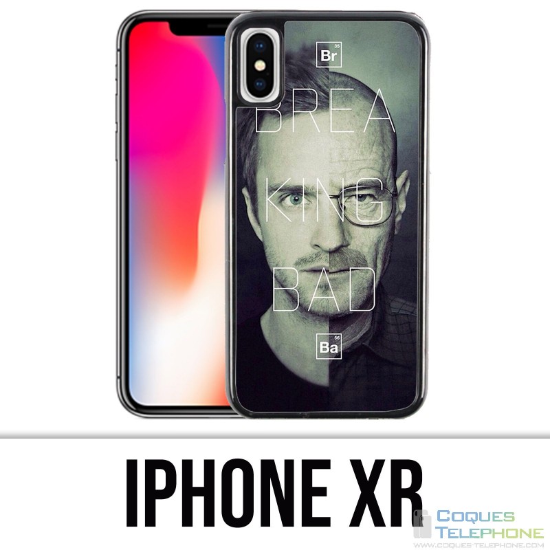 Coque iPhone XR - Breaking Bad Visages