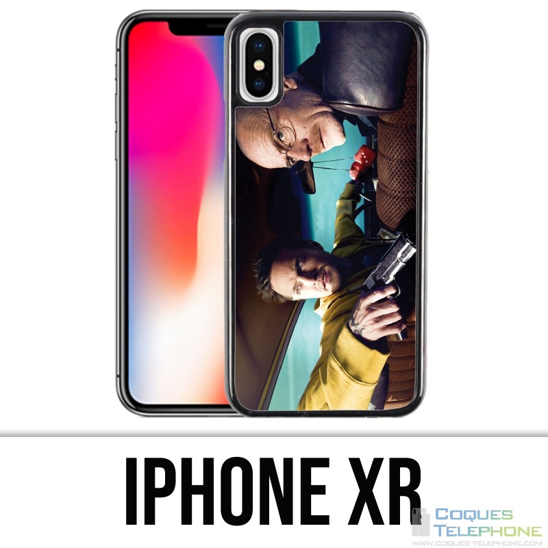 Coque iPhone XR - Breaking Bad Voiture