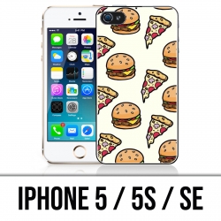 Coque iPhone 5 / 5S / SE - Pizza Burger