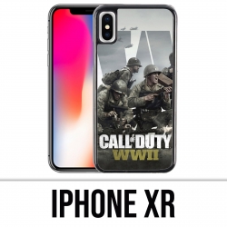 Custodia per iPhone XR - Personaggi Call Of Duty Ww2