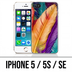Coque iPhone 5 / 5S / SE - Plumes