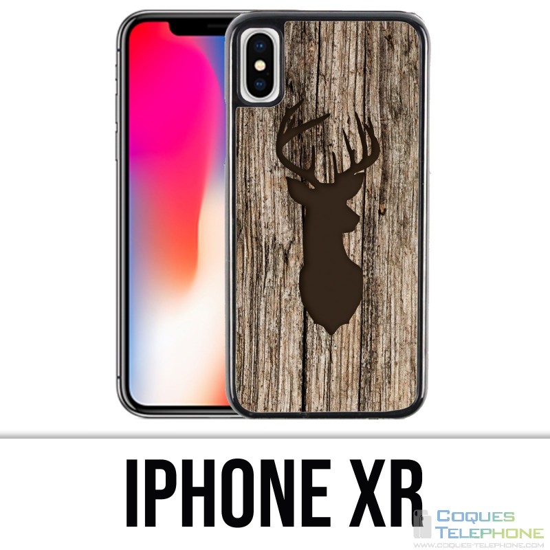 Custodia per iPhone XR - Deer Wood Bird