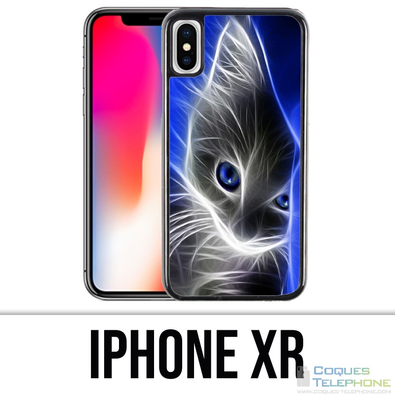 IPhone case XR - Cat Blue Eyes