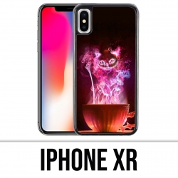 IPhone Case XR - Cat Mug Alicia en el país de las maravillas