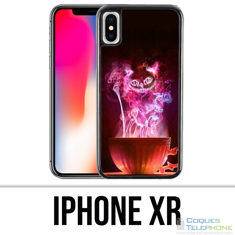 IPhone Fall XR - Katzen-Tasse Alice im Märchenland