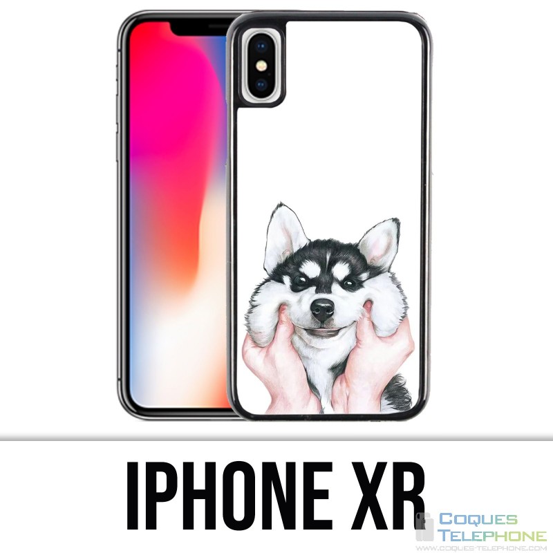XR iPhone Case - Dog Husky Cheeks