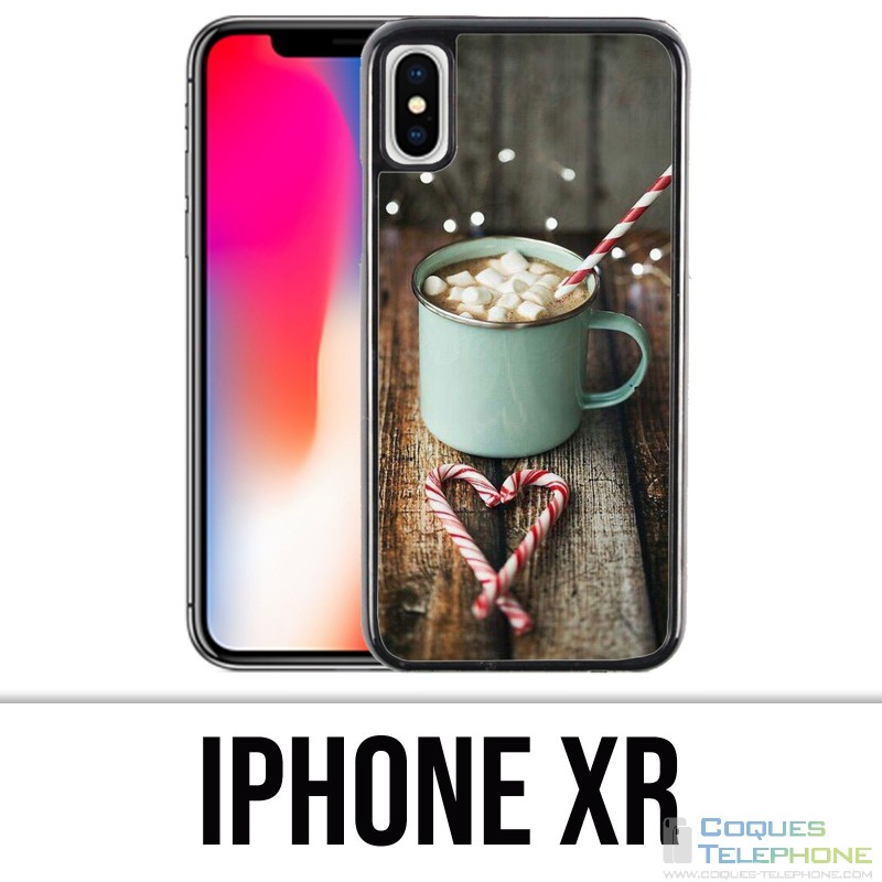 Custodia per iPhone XR - Marshmallow al cioccolato caldo