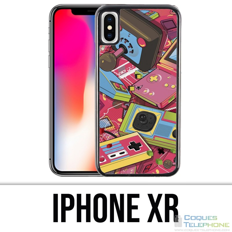 Funda iPhone XR - Consolas Retro Vintage