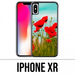 Coque iPhone XR - Coquelicots 2