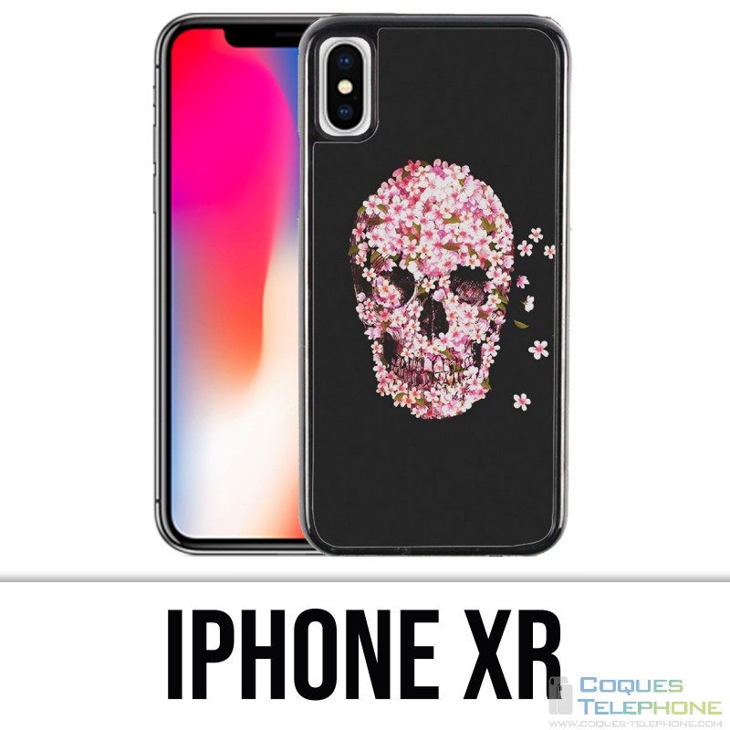 Coque iPhone XR - Crane Fleurs