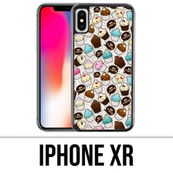 Coque iPhone XR - Cupcake Kawaii
