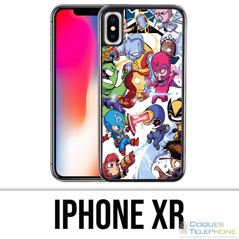 XR iPhone Fall - niedliche Wunder-Helden