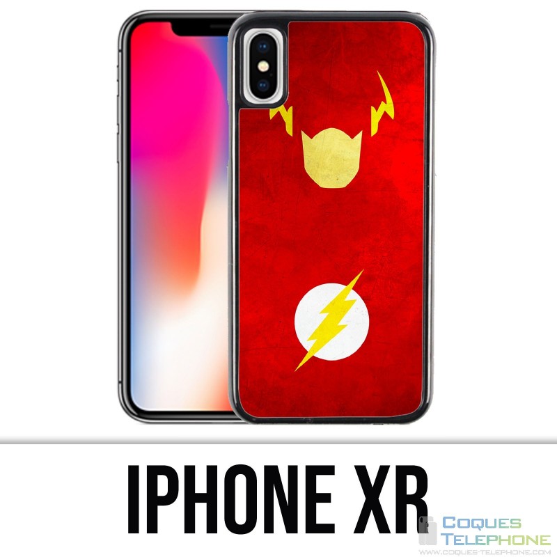 XR iPhone Case - Dc Comics Flash Art Design