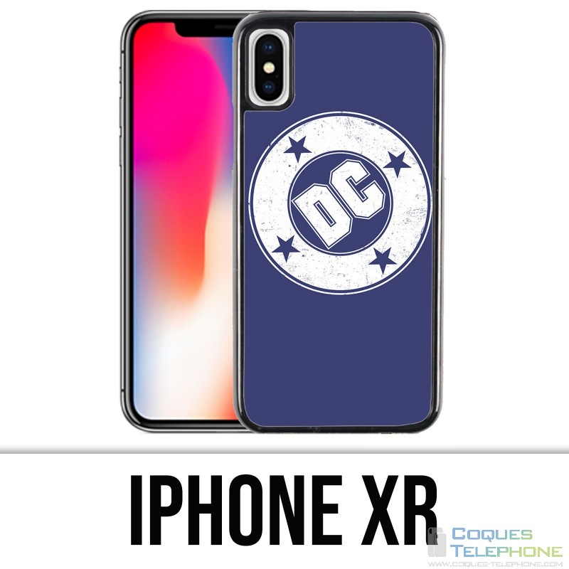 Coque iPhone XR - Dc Comics Logo Vintage