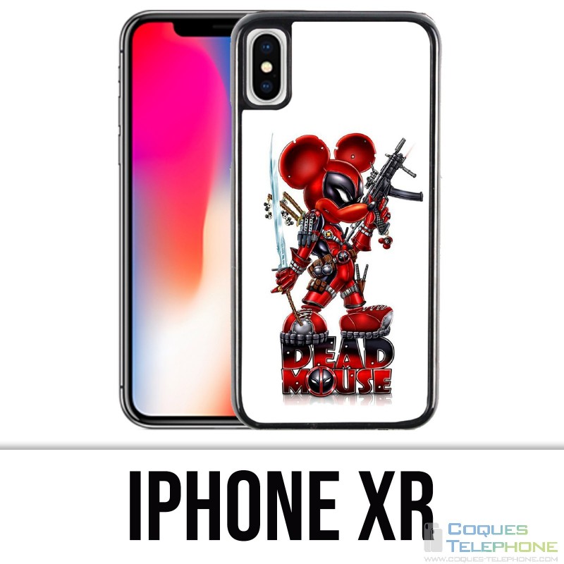 Coque iPhone XR - Deadpool Mickey