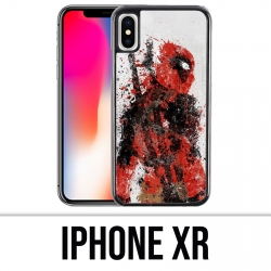 XR iPhone Fall - Deadpool Paintart