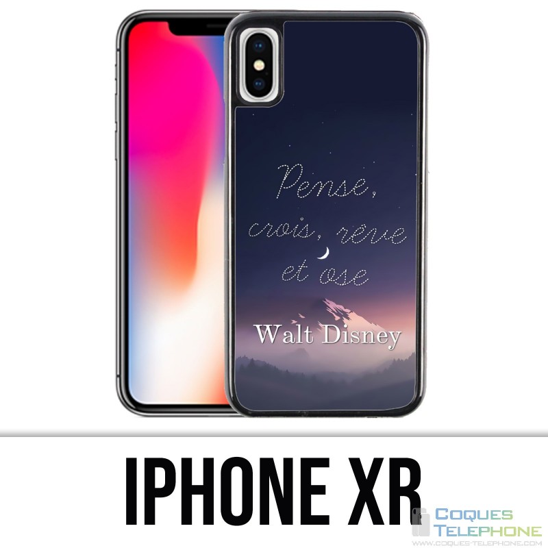 XR iPhone Case - Disney Quote Think Think Reve