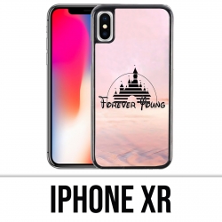 Coque iPhone XR - Disney Forver Young Illustration
